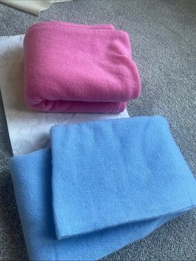 Cashmere wrap/scarf Women's Cozy Wrap Scarf  price is for one pink or blue